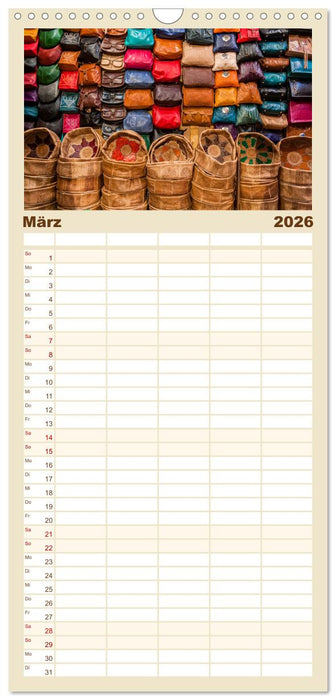 Fès - Marokko wie im Mittelalter (CALVENDO Familienplaner 2026)