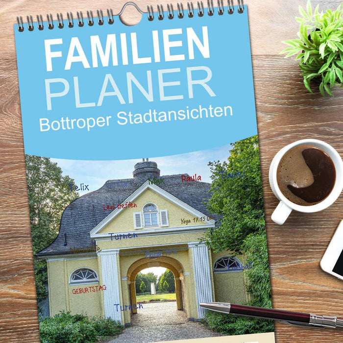Bottroper Stadtansichten (CALVENDO Familienplaner 2026)