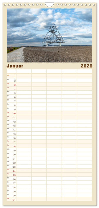 Bottroper Stadtansichten (CALVENDO Familienplaner 2026)