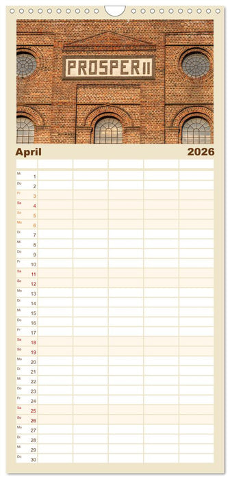 Bottroper Stadtansichten (CALVENDO Familienplaner 2026)