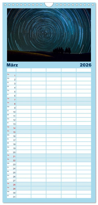 Unglaubliche Natur - Landschaften aus unserer wunderbaren Welt (CALVENDO Familienplaner 2026)