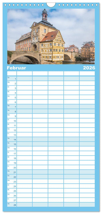 Dahoam in Bayern (CALVENDO Familienplaner 2026)