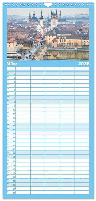 Dahoam in Bayern (CALVENDO Familienplaner 2026)