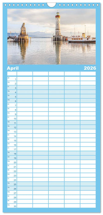 Dahoam in Bayern (CALVENDO Familienplaner 2026)