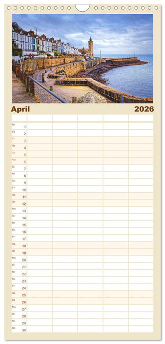 Cornwall - Einzigartig (CALVENDO Familienplaner 2026)