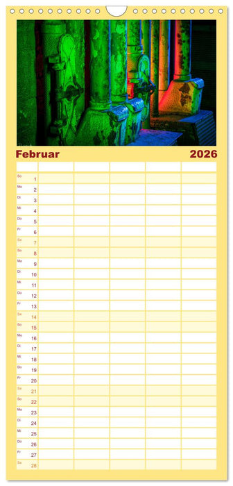 Ruhrpott Akzente (CALVENDO Familienplaner 2026)