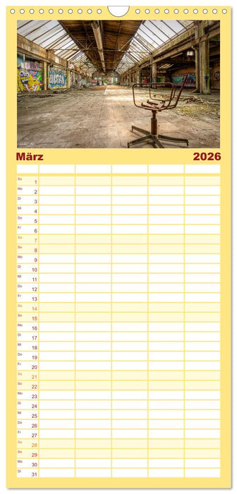 Ruhrpott Akzente (CALVENDO Familienplaner 2026)