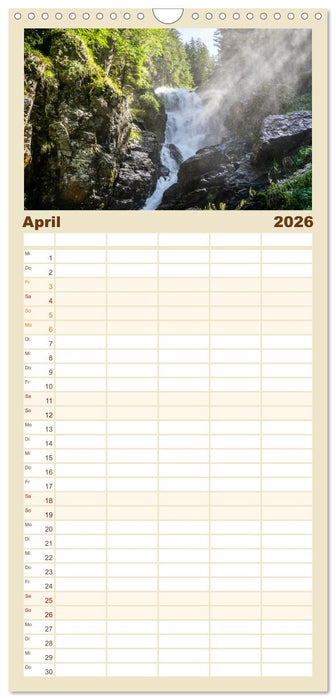 Das wunderbare Ramsau am Fuße des Dachsteins (CALVENDO Familienplaner 2026)