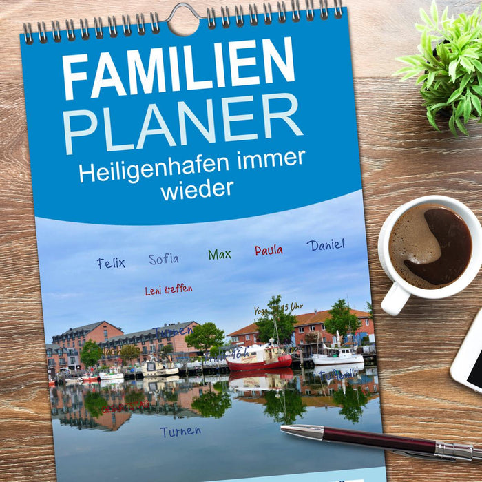 Heiligenhafen immer wieder (CALVENDO Familienplaner 2026)