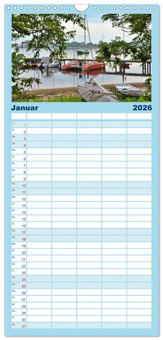 Heiligenhafen immer wieder (CALVENDO Familienplaner 2026)