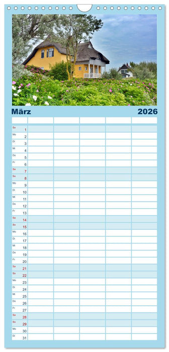 Heiligenhafen immer wieder (CALVENDO Familienplaner 2026)