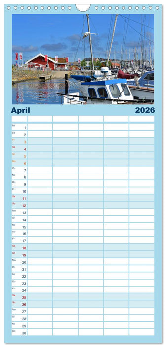 Heiligenhafen immer wieder (CALVENDO Familienplaner 2026)