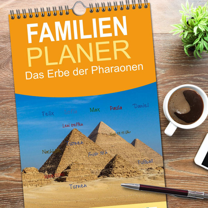 Das Erbe der Pharaonen (CALVENDO Familienplaner 2026)