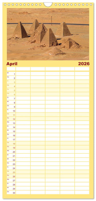 Das Erbe der Pharaonen (CALVENDO Familienplaner 2026)