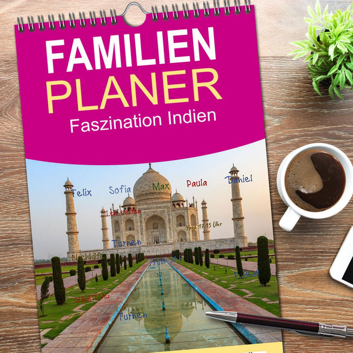 Faszination Indien (CALVENDO Familienplaner 2026)