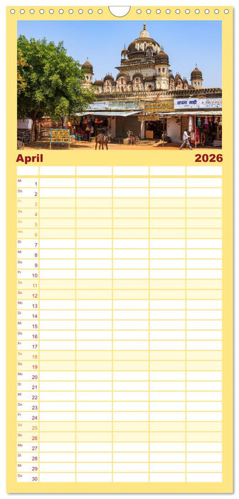 Faszination Indien (CALVENDO Familienplaner 2026)