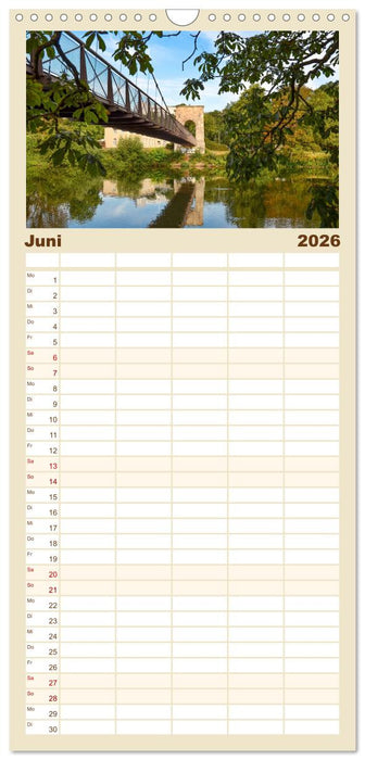 Kassel - Morgenlicht (CALVENDO Familienplaner 2026)