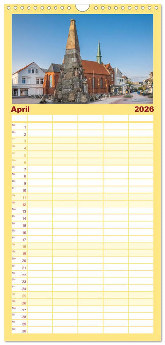 Nordsee Insel Norderney (CALVENDO Familienplaner 2026)