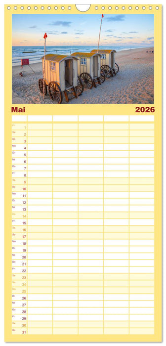 Nordsee Insel Norderney (CALVENDO Familienplaner 2026)