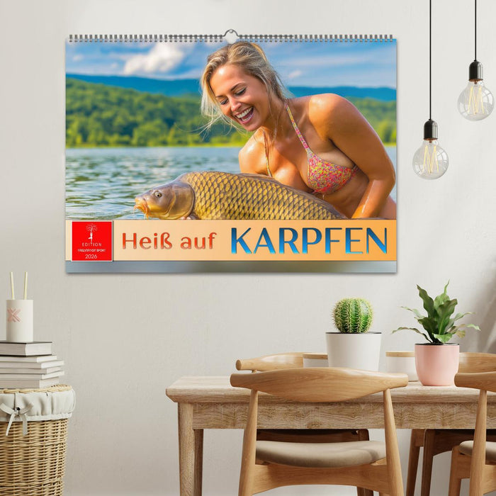 Heiß auf Karpfen (CALVENDO Wandkalender 2026)