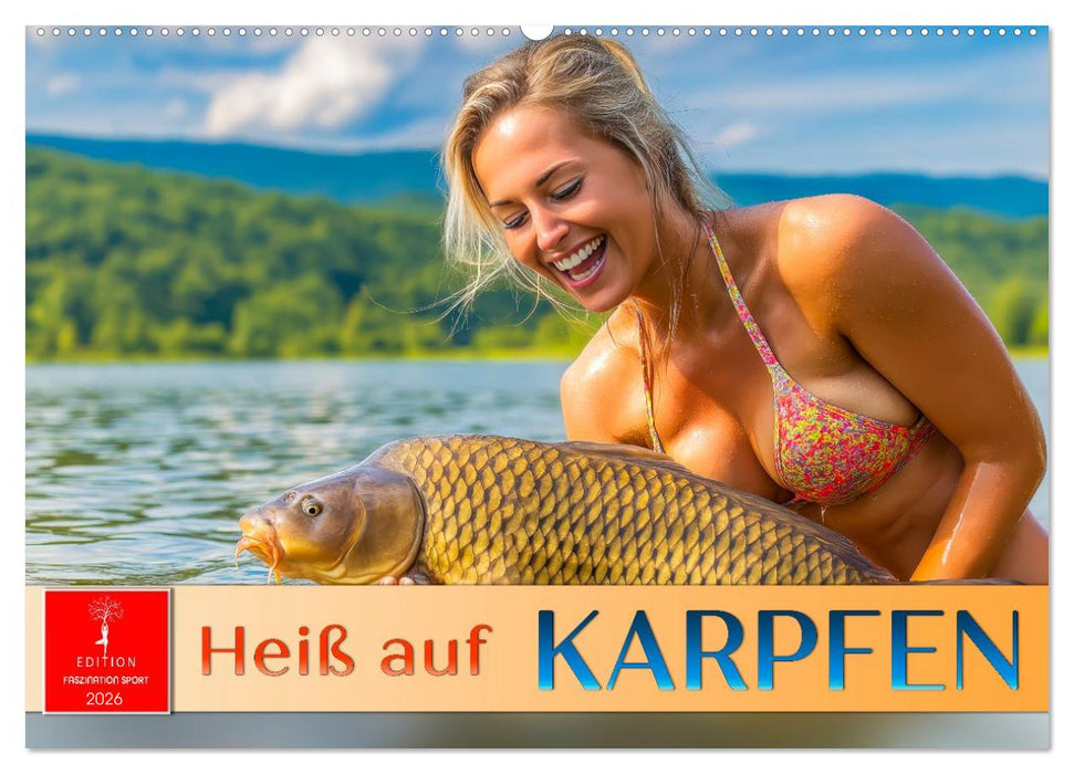 Heiß auf Karpfen (CALVENDO Wandkalender 2026)