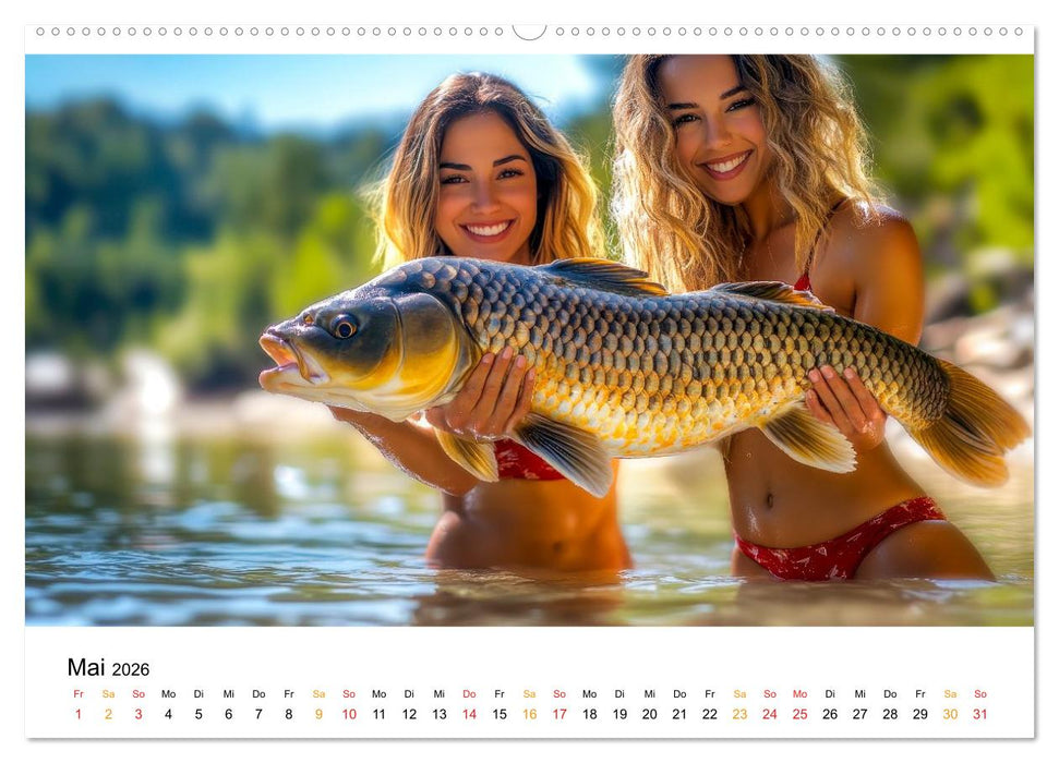 Heiß auf Karpfen (CALVENDO Wandkalender 2026)
