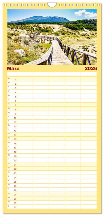 Mallorca Meine Liebe (CALVENDO Familienplaner 2026)