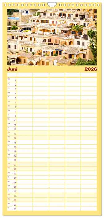 Mallorca Meine Liebe (CALVENDO Familienplaner 2026)