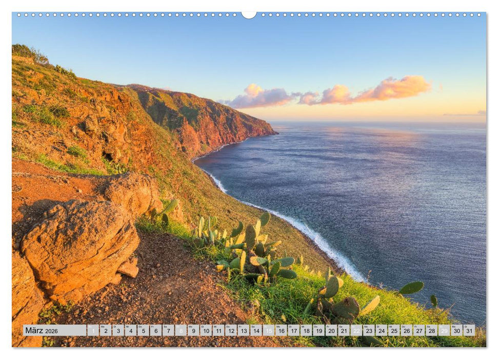 Wunderschönes Madeira (CALVENDO Premium Wandkalender 2026)