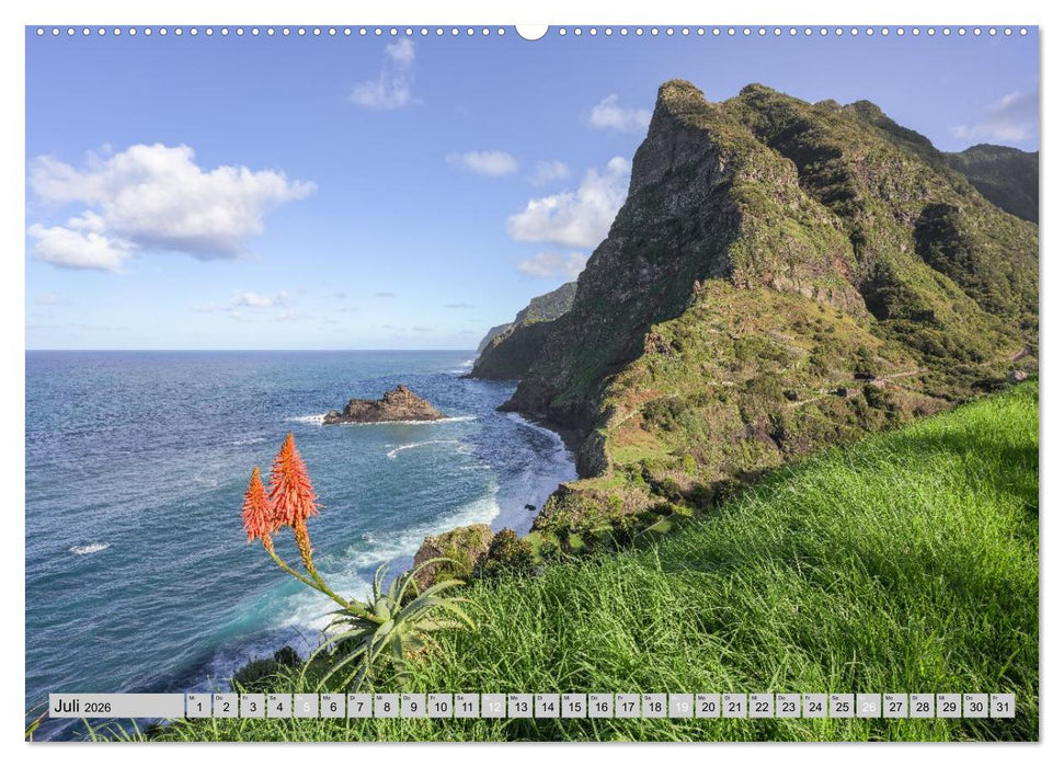 Wunderschönes Madeira (CALVENDO Premium Wandkalender 2026)