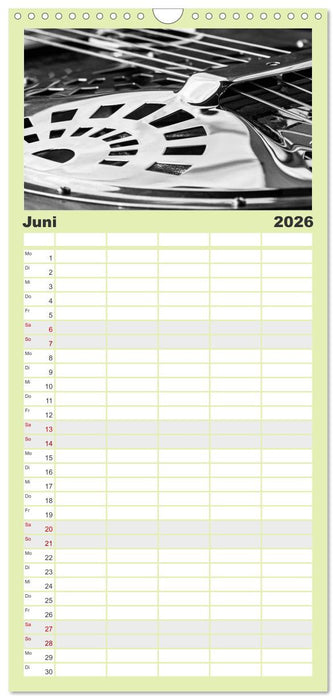 Dobro-Gitarre (CALVENDO Familienplaner 2026)