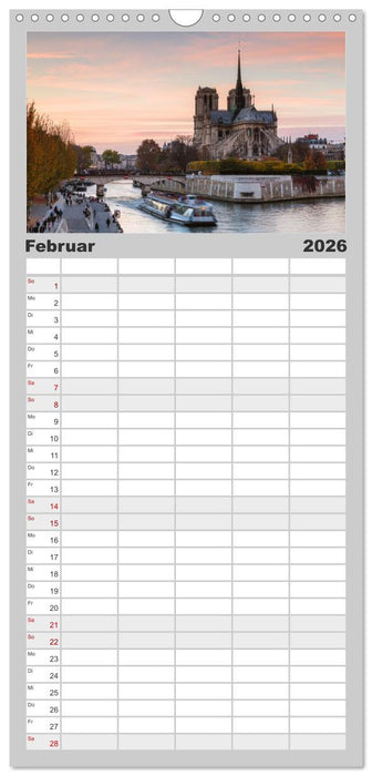 Weltstädte - Iconic world cities (CALVENDO Familienplaner 2026)