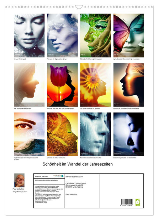 Schönheit im Wandel der Jahreszeiten (CALVENDO Wandkalender 2026)