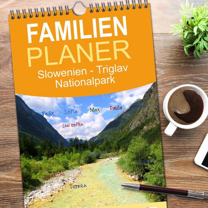 Slowenien - Triglav Nationalpark (CALVENDO Familienplaner 2026)