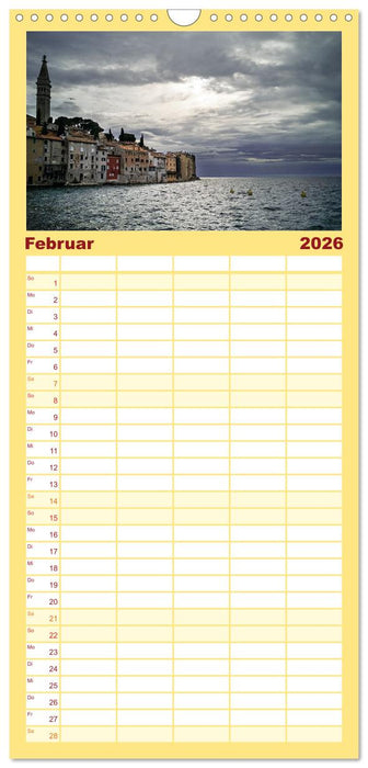 Kroatien - hier kann man sich nicht langweilen (CALVENDO Familienplaner 2026)