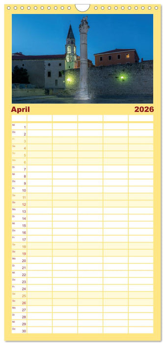 Kroatien - hier kann man sich nicht langweilen (CALVENDO Familienplaner 2026)