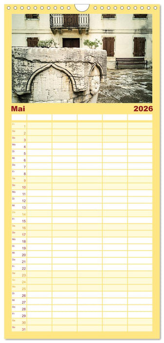 Kroatien - hier kann man sich nicht langweilen (CALVENDO Familienplaner 2026)