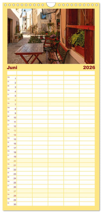 Kroatien - hier kann man sich nicht langweilen (CALVENDO Familienplaner 2026)