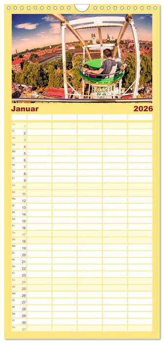 Abenteuer Münster - Echt jovel! (CALVENDO Familienplaner 2026)