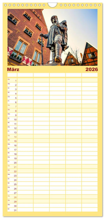 Abenteuer Münster - Echt jovel! (CALVENDO Familienplaner 2026)