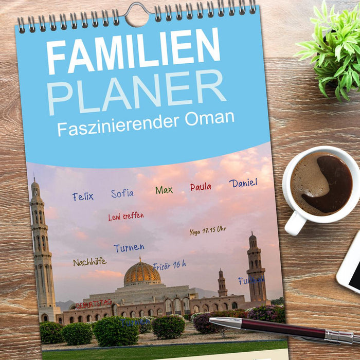 Faszinierender Oman (CALVENDO Familienplaner 2026)