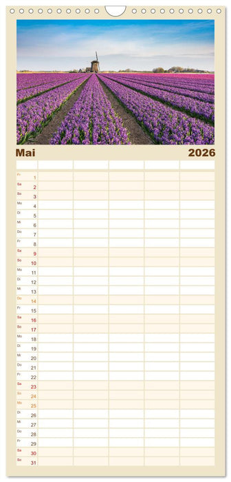 Wunderschöne Niederlande (CALVENDO Familienplaner 2026)