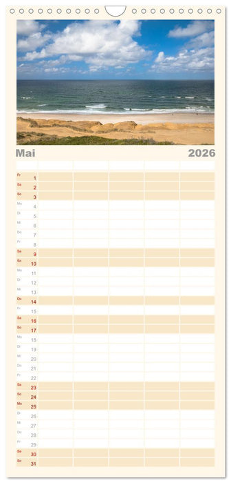 Nordsee Insel Sylt (CALVENDO Familienplaner 2026)