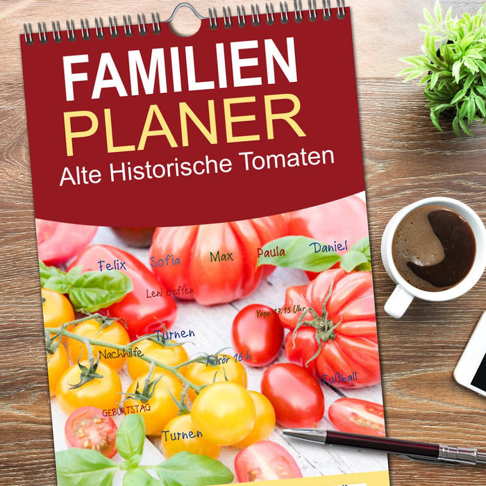 Alte Historische Tomaten (CALVENDO Familienplaner 2026)
