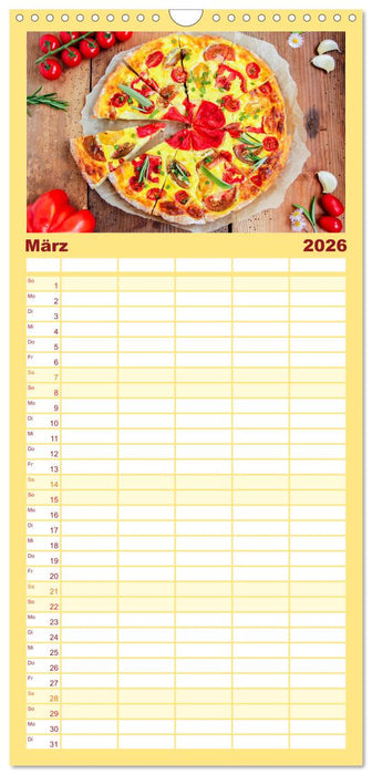 Alte Historische Tomaten (CALVENDO Familienplaner 2026)