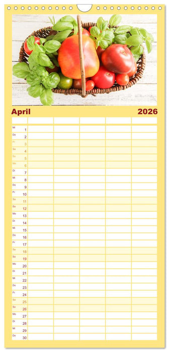 Alte Historische Tomaten (CALVENDO Familienplaner 2026)