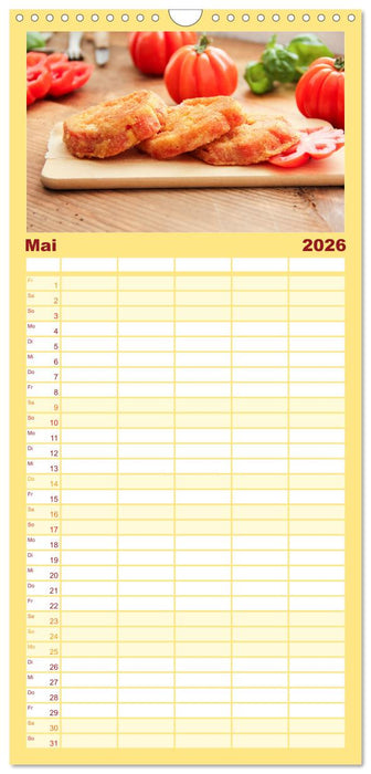 Alte Historische Tomaten (CALVENDO Familienplaner 2026)