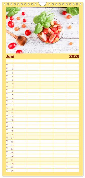 Alte Historische Tomaten (CALVENDO Familienplaner 2026)