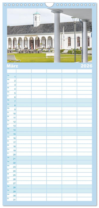 Sommer auf Norderney (CALVENDO Familienplaner 2026)