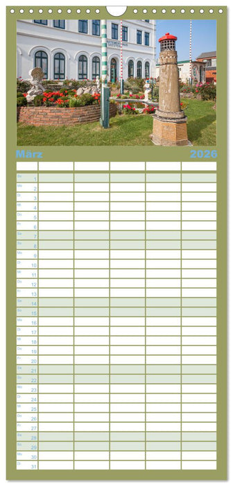 Moin Borkum (CALVENDO Familienplaner 2026)